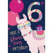 Picture of 6 HAVE A LLAMA  ZING BIRTHDAY